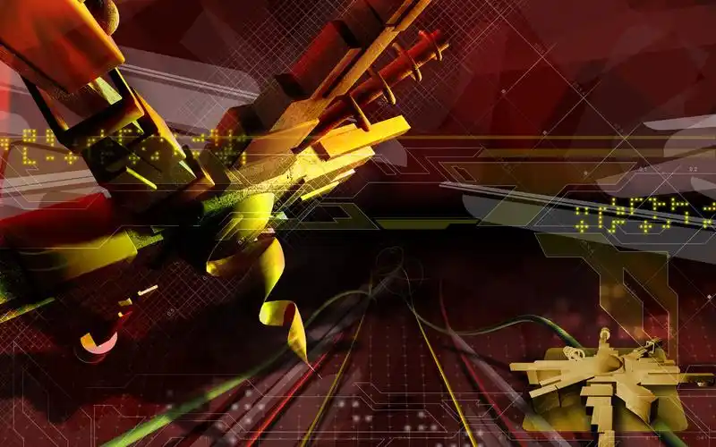 未来科技插画桌面壁纸