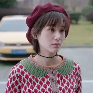 欢乐颂2王子文曲筱绡同款红色树叶子毛衣服女娃娃领…颜色分类图