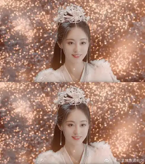 祝绪丹晒遇龙流萤剧照##祝绪丹轻纱古风造型