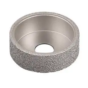 金刚石钎焊石材磨边轮角磨机手工磨轮开槽大理石瓷砖直边平型磨轮