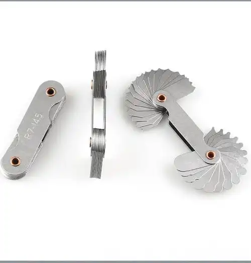 r规牙规螺纹规半径规r角尺样板规测量牙距螺纹尺高精度光学样板_双氙