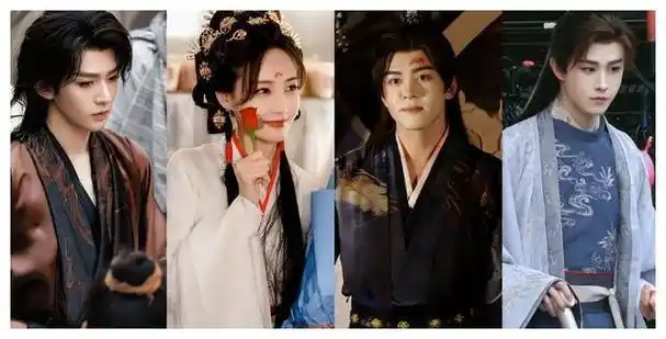 吴谨言这样持着大旗的炙手可热的新生代,也有谭松韵,李一桐,李沁这些