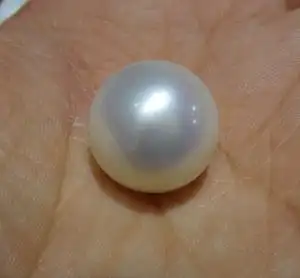天然淡水珍珠 15mm 干净 发光 珍贵稀少 巨大真珍珠 送礼高档