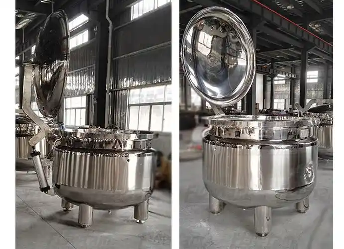 不锈钢蒸汽加热高温高压蒸煮锅 大型粽子海参蒸煮罐 骨头汤蒸煮