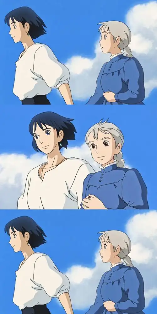 哈尔的移动城堡 - ハウルの動く城(2004) 吉卜力动画/宫崎骏系列/截图