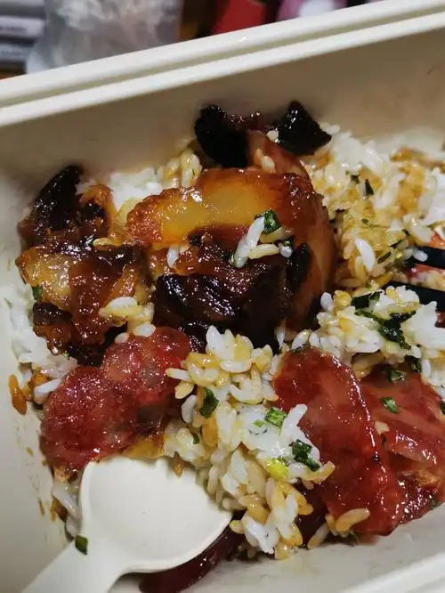 超香双拼腊肉肉肉饭75