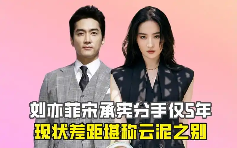 刘亦菲宋承宪分手仅5年,现状差距堪称云泥之别