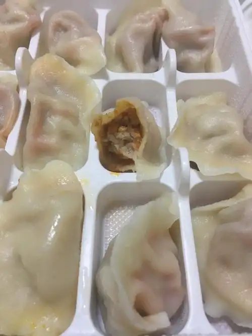 奢侈外卖,蟹黄饺子,罗马生菜,烤海蛎子