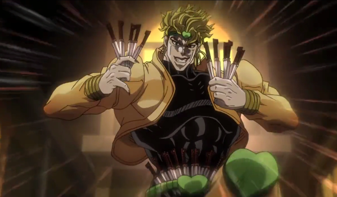 一组dio的极致颜艺,最喜欢的反派没有之一