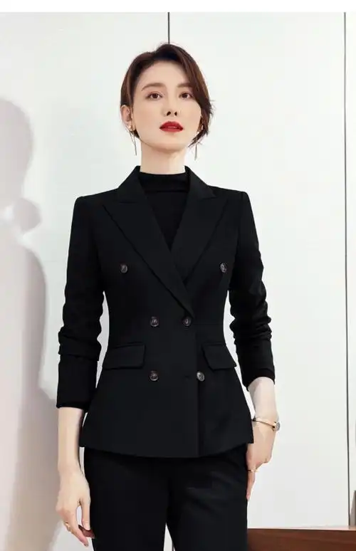原辑高端职业西装套装女时尚气质休闲西服通勤春款商务正装经理工作服