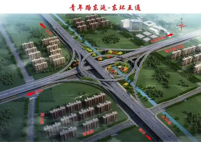长33公里投66亿元盐城市区内环高架三期五条新线全揭密