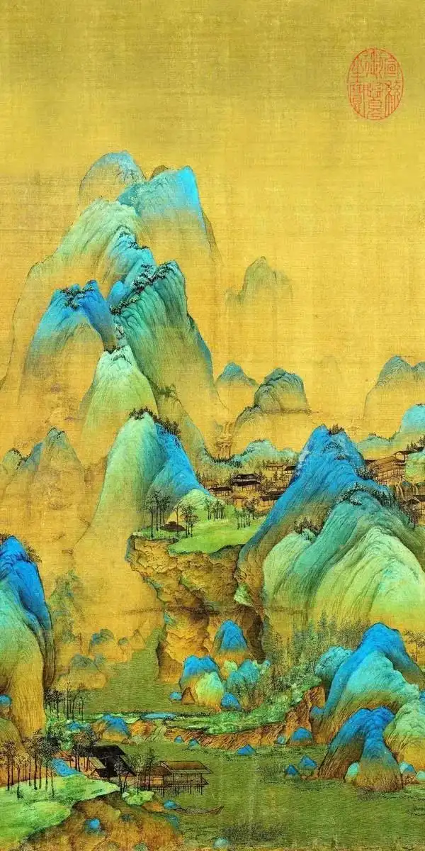 高清古风壁纸|欣赏王希孟《千里江山图》