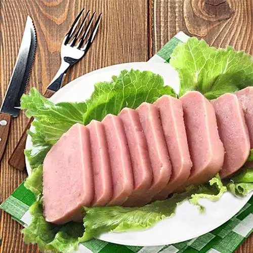 遂宁美宁食品 优质午餐肉罐头 340g 火锅三明治 肉类罐头旅行方便12.