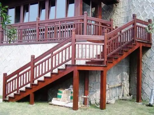 户外木栏杆设计