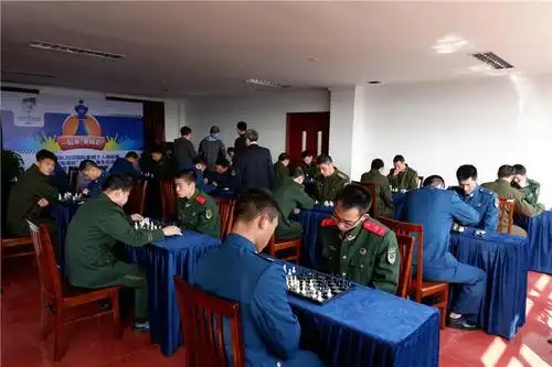 驻地部队赛现场