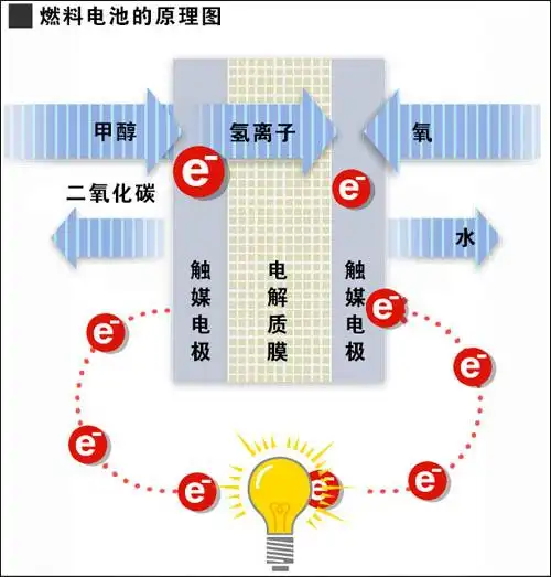 燃料电池原理图