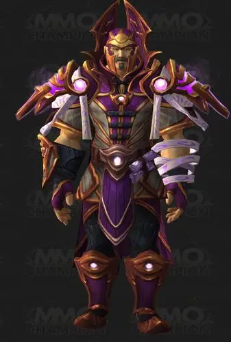 魔兽世界各职业t21模型来了,依次是战士,法师,牧师,死亡骑士,德鲁伊