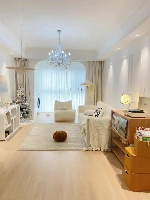 硬装6万50平两室一厅轻法式小家