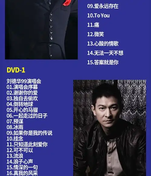 原装正版刘德华hifi发烧试音cd经典歌曲精选华语流行金曲黑胶唱片车载