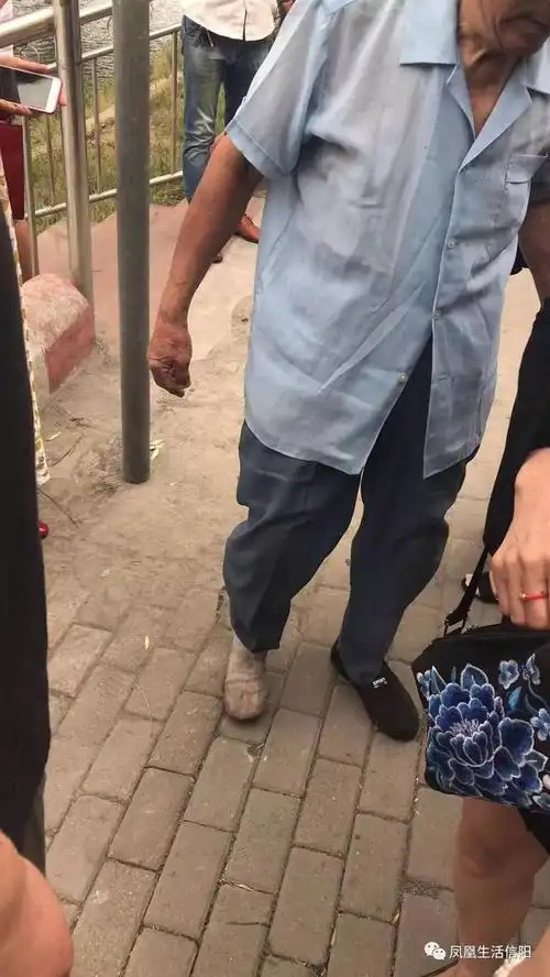 在信阳浉河公园后门附近 一女子跳河自杀,70多岁老大爷奋不顾身救人