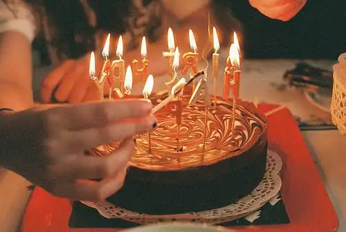 每一天都是诞辰日,生日快乐,唯美意境