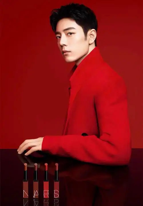 是真的真的真的好帅的红衣战啊#肖战nars品牌代言人