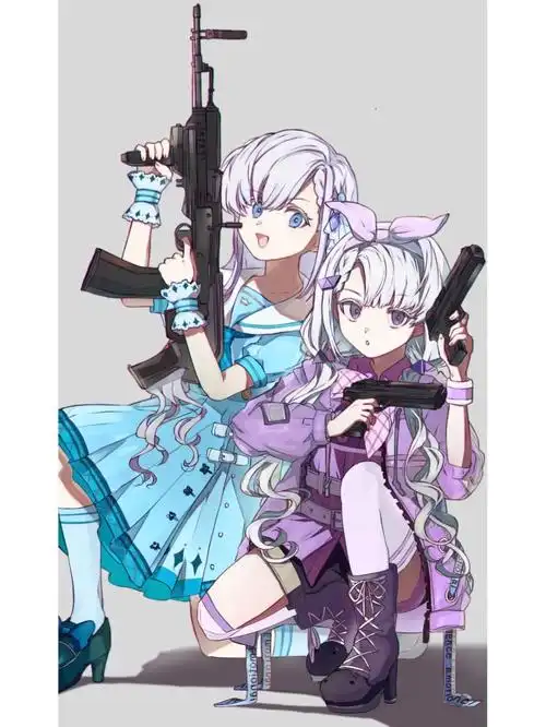 动漫  #动漫推荐  #动漫图片  #姐妹合照  #既霸气又可爱  #霸气头像