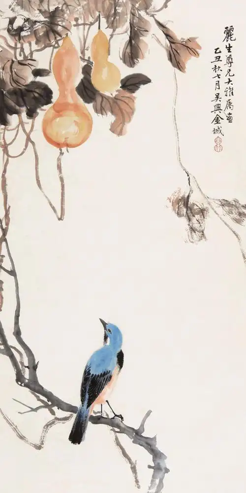 金城-近代画家(花鸟画清晰作品)