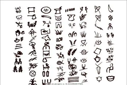 象形文字谐音字原创图片来源网络