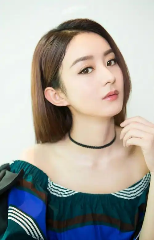 赵丽颖八字刘海图片赵丽颖中餐厅,八字看赵丽颖