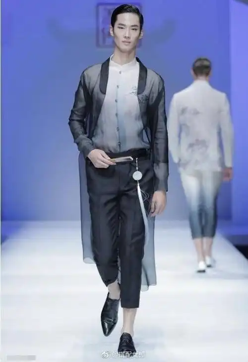 2017春夏中国国际时装周盖娅传说男女装高级成衣系列,一股中国风 !