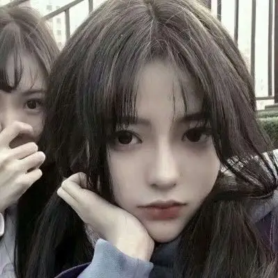 真人闺蜜头像分开两人图片想陪你吃饭的人