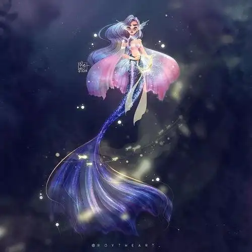 十二星座美人鱼样子,十二星座代表的珍珠美人