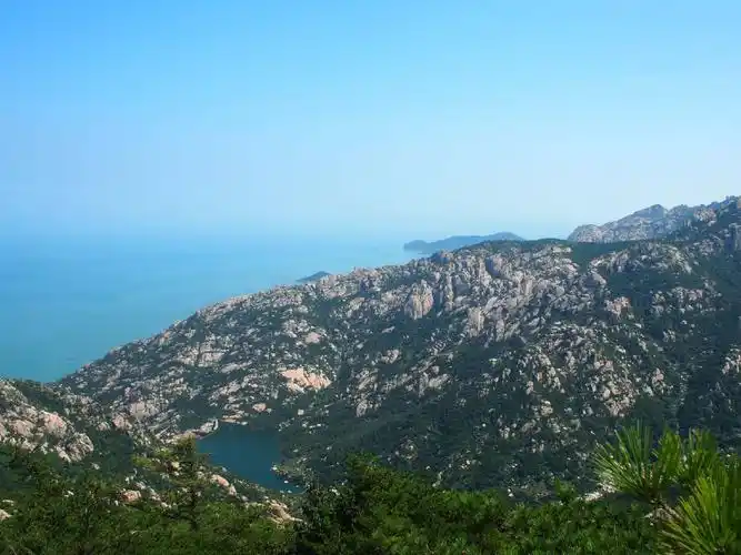青岛崂山观海景