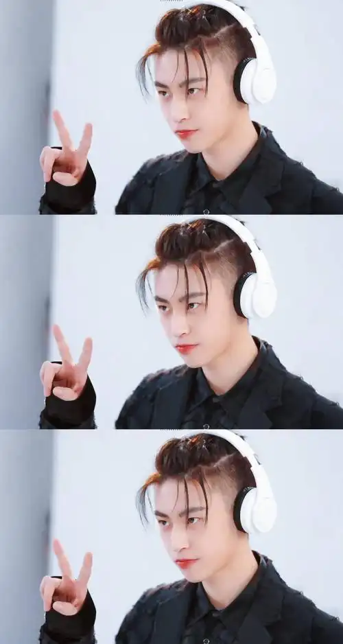 王琳凯三格拼接壁纸