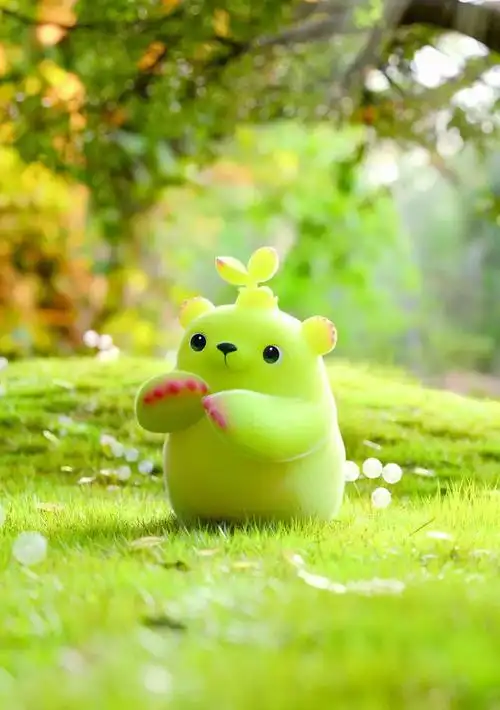 抖音头部卡通ip《萌芽熊》爆萌来袭,给孩子春天萌芽的活力!