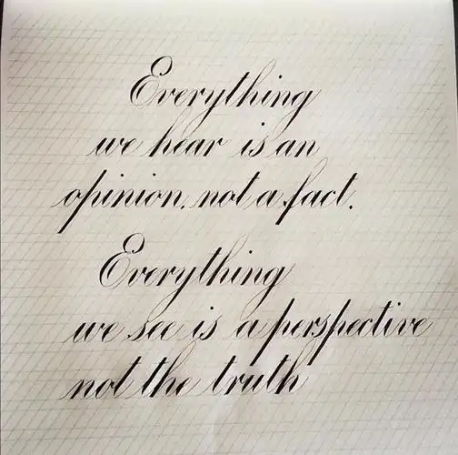 转自instagram 英文花体