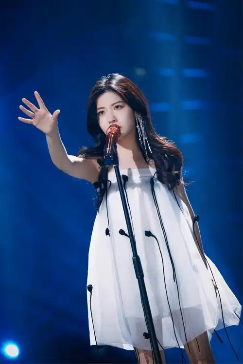 一开场便以浓浓的摇滚之魂燃爆了现场,在歌曲的演唱上,赖美云的质感