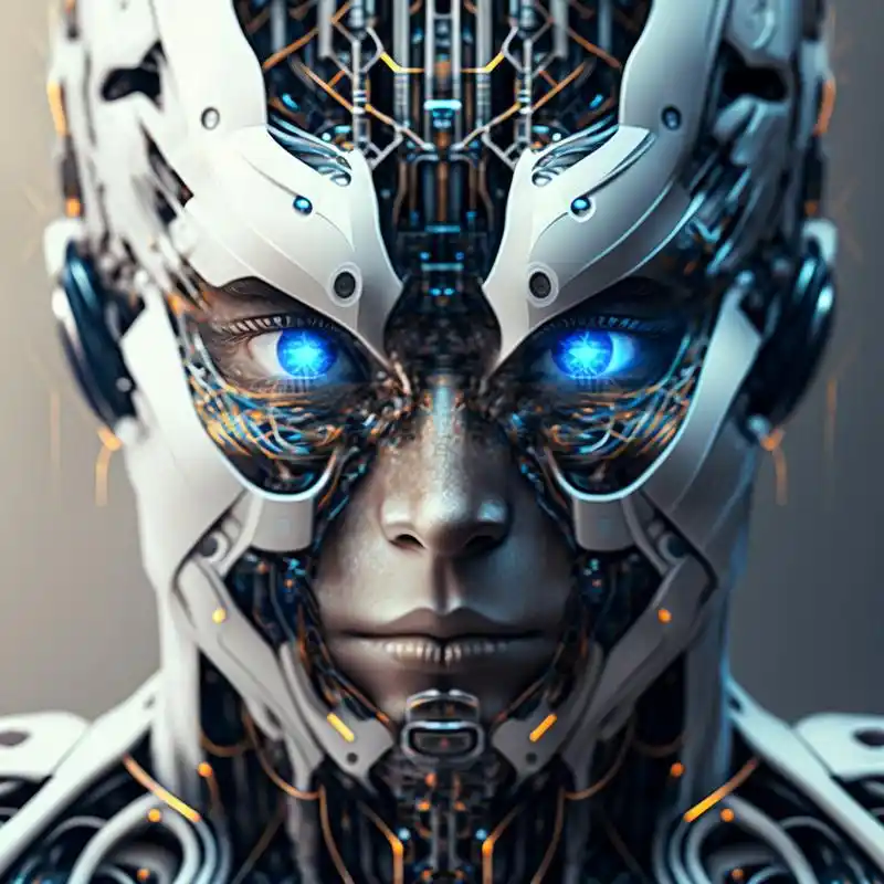 机械 科幻风格的头像可能是很多蓝孩纸的喜好吧~尝试了若干组风格