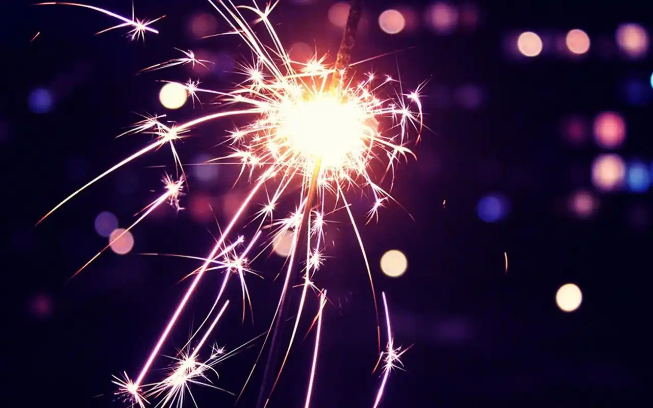 浪漫烟花璀璨唯美花火治愈系图片电脑桌面壁纸高清 第一辑