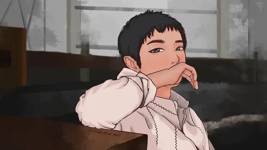 板绘华晨宇|插画|创作习作|七水廿 - 原创作品 - 站酷 (zcool)