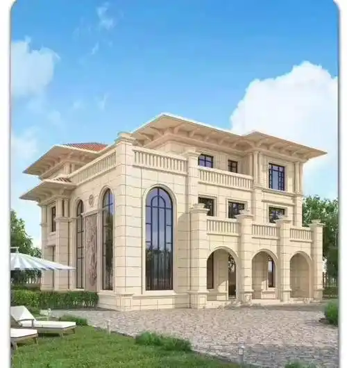 现在的自建房外墙装饰,为啥用漆不用砖?