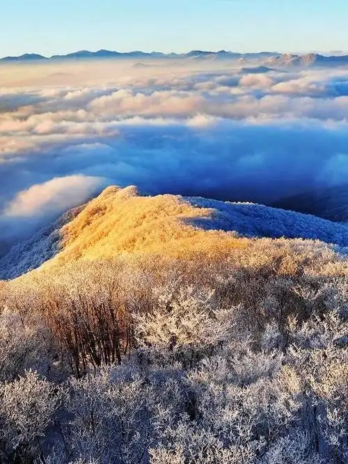 吉林市四大名山丨四季风景各异的朱雀山