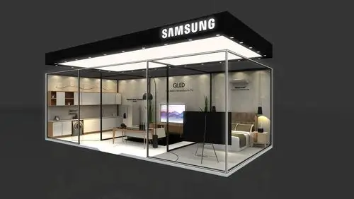 samsunghighdesignexpo2018展位设计美翻天了