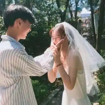 情侣头像丨超火真人古风可爱超污情侣头像