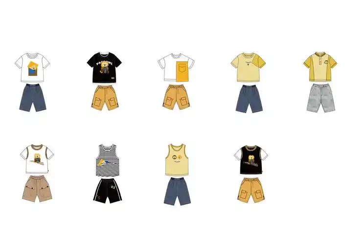 夏男童款式|服装|童装|凯子哥kay - 原创作品 - 站酷 (zcool)