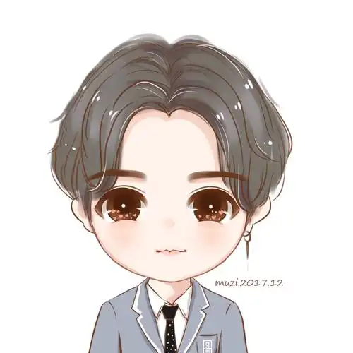 蔡徐坤 偶像剧练习生 可爱q版头像