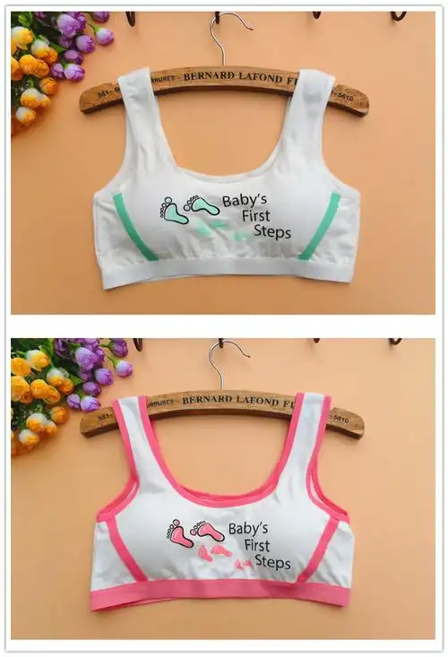 弹力大,一般不算胖的8-13岁女生可以穿 特别适合刚发育萌芽期的孩子