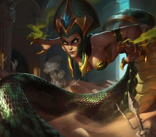 lol征服者蛇女有多可怕回血堪比吸血鬼伤害比瑞兹更高