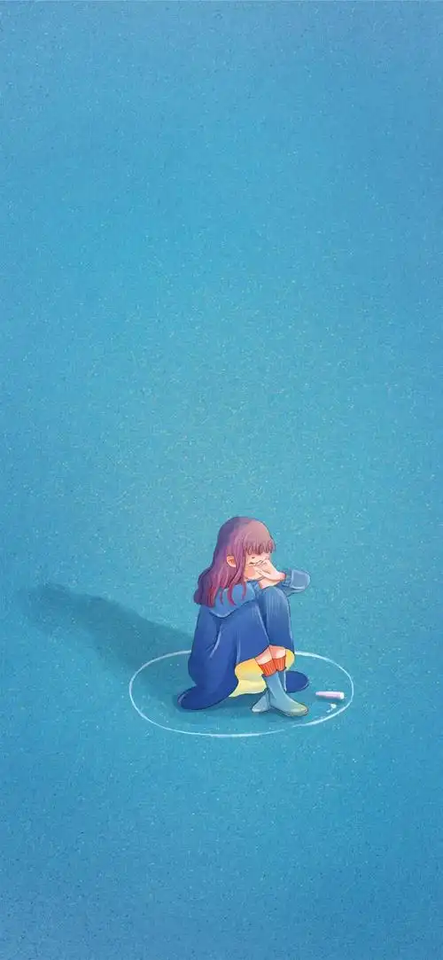 蓝色小清新壁纸